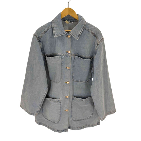エイチアンドエム H&M デニムカバーオール レディース JPN:S