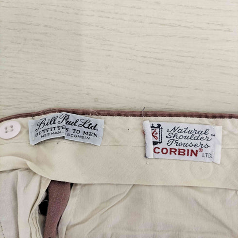 CORBIN 棒タロン 2タックコーデュロイパンツ メンズ