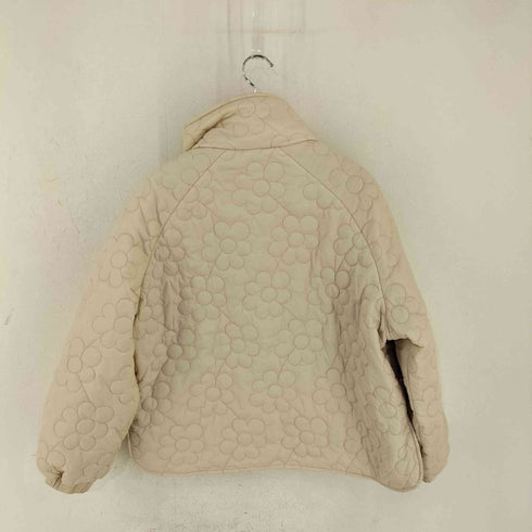 ザラ ZARA フラワーキルティングジャケット レディース import:M