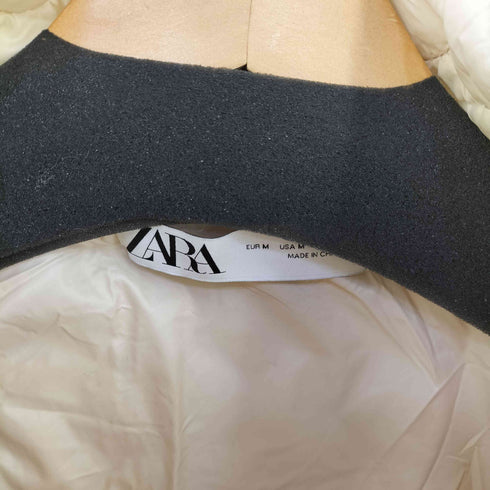 ザラ ZARA フラワーキルティングジャケット レディース import:M