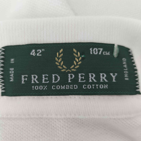 フレッドペリー FRED PERRY 90S ロゴ刺繍ポロシャツ メンズ UK:42