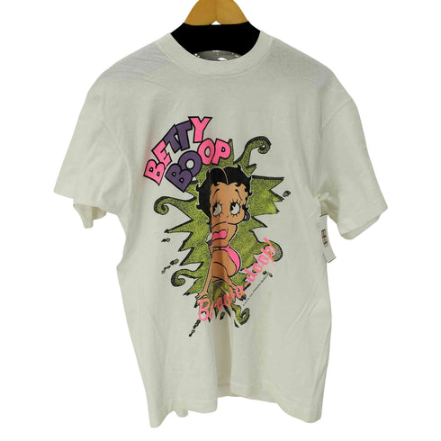 ベティー BETTY BOOP 90S USA製 キャラクタープリントS/STシャツ シングルステッチ メンズ