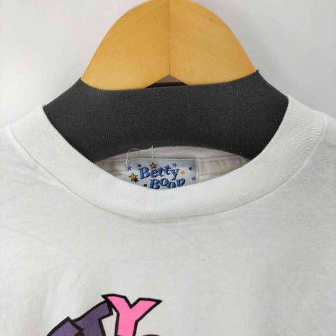 ベティー BETTY BOOP 90S USA製 キャラクタープリントS/STシャツ シングルステッチ メンズ