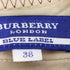 バーバリーブルーレーベル BURBERRY BLUE LABEL ロゴ刺繍 ノヴァチェック ノースリーブワンピース レディース 38