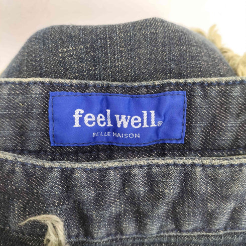 FELL WELL フリンジデザイン最高築デニムスカート Y2K レディース 64-91
