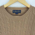 ブルックスブラザーズ BROOKS BROTHERS ウール GFロゴ ケーブル クルーネックセーター メンズ import:L