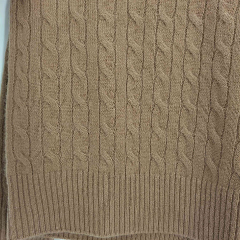 ブルックスブラザーズ BROOKS BROTHERS ウール GFロゴ ケーブル クルーネックセーター メンズ import:L
