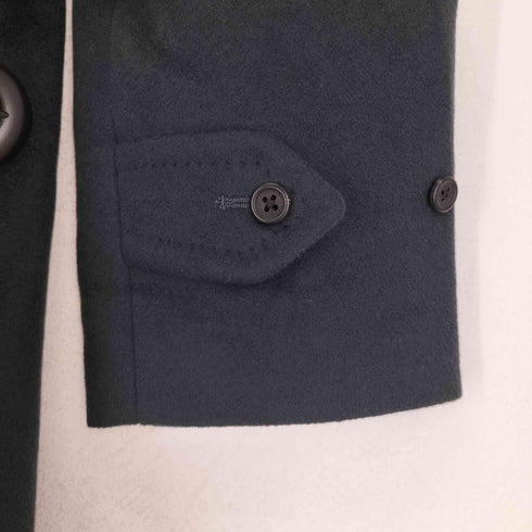 バーバリーズ BURBERRYS WOOL&CASHMERE ウールカシミヤステンカラーコート メンズ 160