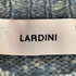 ラルディー二 LARDINI イタリア製 コットンアルパカ メランジクルーネックニット メンズ import:L
