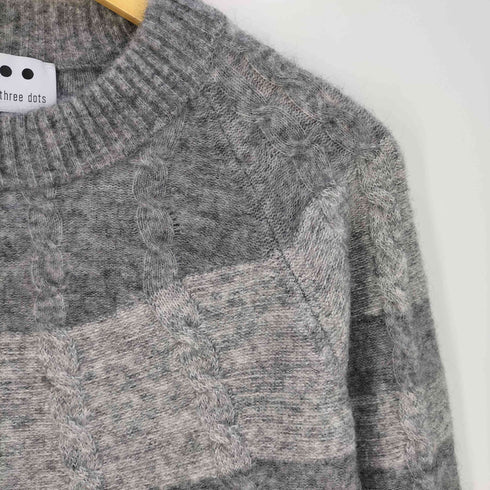 スリードッツ three dots centripetal knitting pullover セントリペタル ニッティング プルオーバー メンズ JPN:L