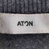 エイトン ATON FINE WOOL MELTON CREWNECK SWEATER ファインウール メルトン クルーネック セーター メンズ 06
