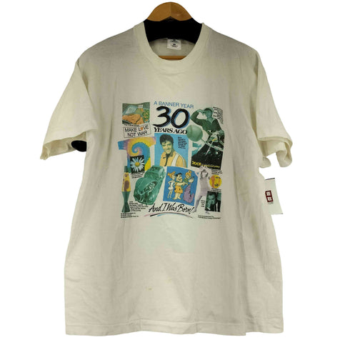 フルーツオブザルーム FRUIT OF THE LOOM 30 YEARS AGO Tシャツ メンズ JPN:XL