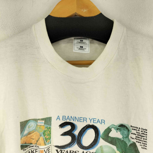 フルーツオブザルーム FRUIT OF THE LOOM 30 YEARS AGO Tシャツ メンズ JPN:XL