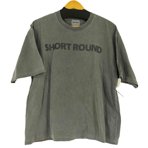 SHORT ROUND ロゴプリント S/S Tシャツ メンズ