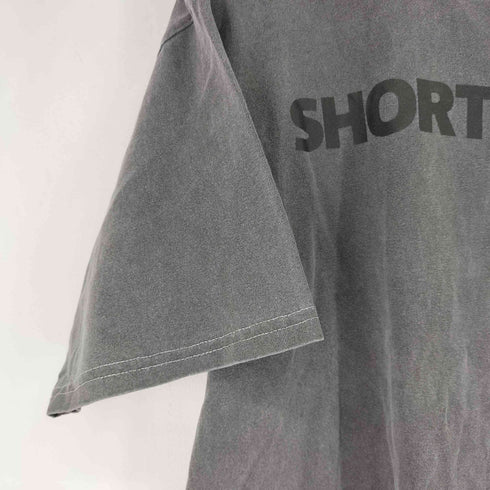 SHORT ROUND ロゴプリント S/S Tシャツ メンズ