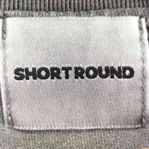 SHORT ROUND ロゴプリント S/S Tシャツ メンズ