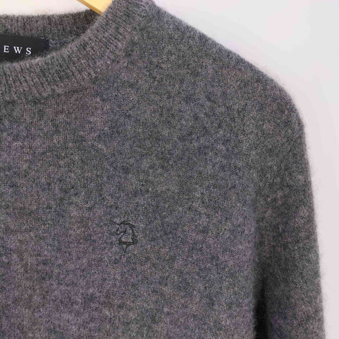 セントアンドリュース St. Andrews ホース刺繍 カシミヤ クルーネック ニット メンズ JPN:L