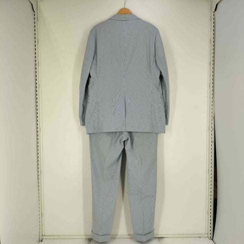LANIFICIO FRATELLI ORMEZZANO社製 ストライプ 2B テーラードジャケット スラックスパンツ セットアップ メンズ