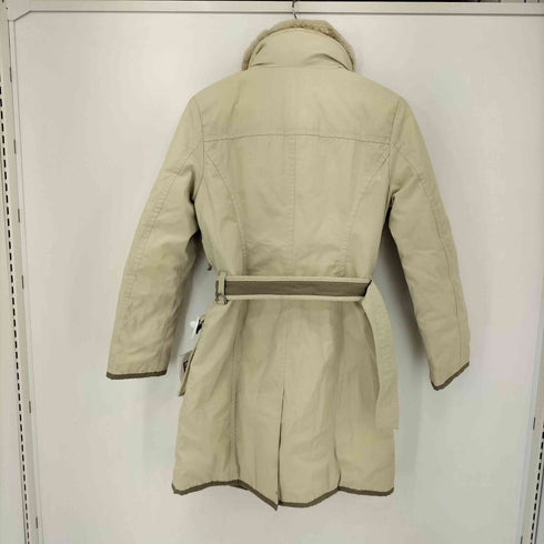 マックスマーラウィーケンドライン Max Mara WEEKEND LINE 襟ファー ベルト付き コート レディース JPN:38
