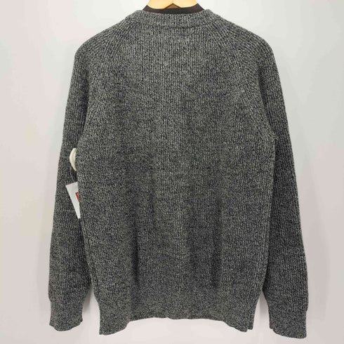 ヴァンソンエミレイユ Vincent et Mireille CREW NECK SWEATER 畔編みニット メンズ JPN:44