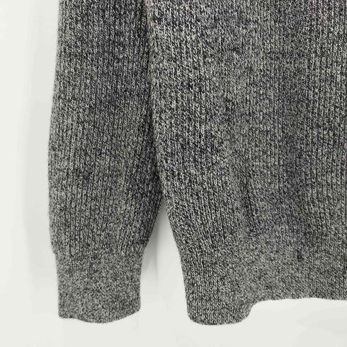 ヴァンソンエミレイユ Vincent et Mireille CREW NECK SWEATER 畔編みニット メンズ JPN:44