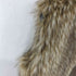 ザラ ZARA ホック式 フェイクファーベスト レディース import:M