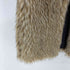 ザラ ZARA ホック式 フェイクファーベスト レディース import:M