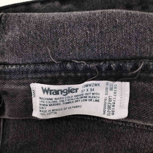 ラングラー Wrangler メキシコ製 ジップアップデニムパンツ メンズ W37