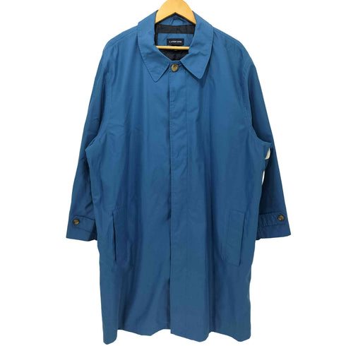 ランズエンド LANDS END ポリエステル フライフロント ステンカラーコート メンズ import:XL