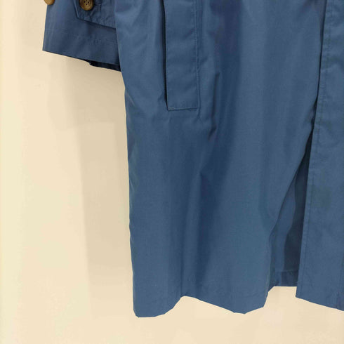 ランズエンド LANDS END ポリエステル フライフロント ステンカラーコート メンズ import:XL