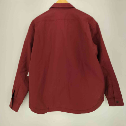 ラコステ LACOSTE プレーン×バッファローチェックリバーシブルシャツアウター メンズ FR39