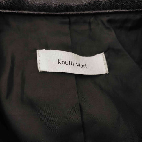 クヌースマーフ Knuth Marf leather riders blouson メンズ JPN:S