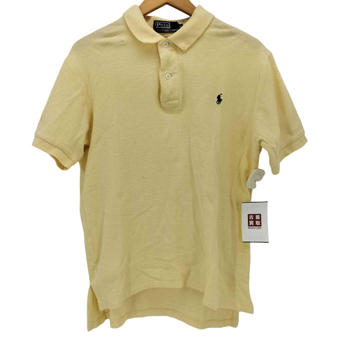 ポロバイラルフローレン Polo by RALPH LAUREN ポニー刺繍 S/S ポロ シャツ メンズ import:L