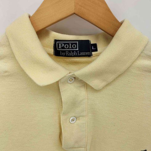 ポロバイラルフローレン Polo by RALPH LAUREN ポニー刺繍 S/S ポロ シャツ メンズ import:L