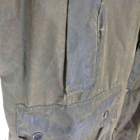 バブアー Barbour イングランド製 3ワラント BORDER JACKET オイルドジャケット メンズ C50