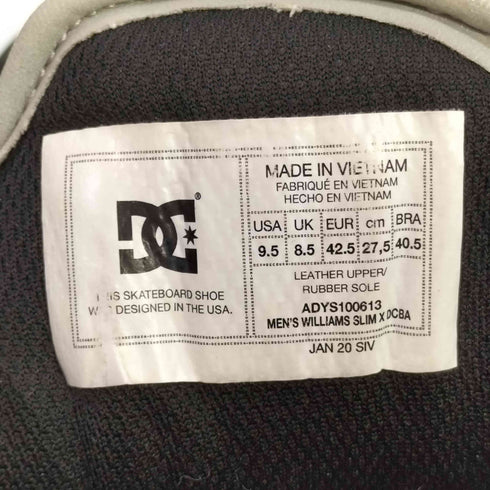 ディーシーシューズ DC SHOES 20SS WILLIAMS SLIM メンズ JPN:27.5