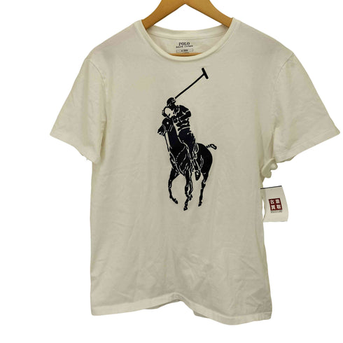 ポロラルフローレン POLO RALPH LAUREN ビッグポニー プリント クルーネック S/S Tシャツ メンズ import:M