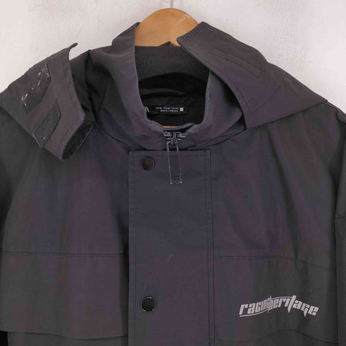 ザラ ZARA ナイロンフーデッドジャケット メンズ US XL
