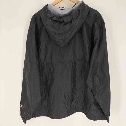 チャンピオン Champion PEACE プリント ハーフジップ アノラック パーカー ジャケット メンズ import:M