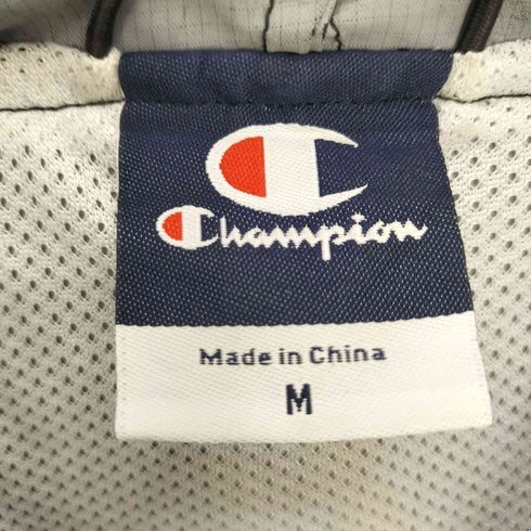 チャンピオン Champion PEACE プリント ハーフジップ アノラック パーカー ジャケット メンズ import:M