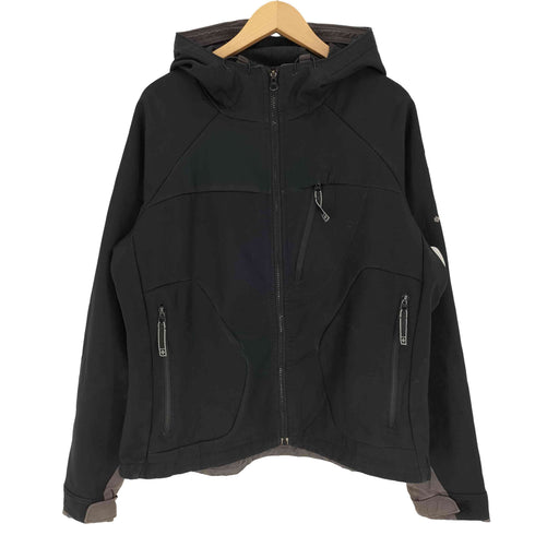 コロンビア Columbia SPORT アーム ロゴ プリント 裏地フリース 切替 フーデッド ジャケット レディース import:XL
