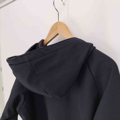 コロンビア Columbia SPORT アーム ロゴ プリント 裏地フリース 切替 フーデッド ジャケット レディース import:XL