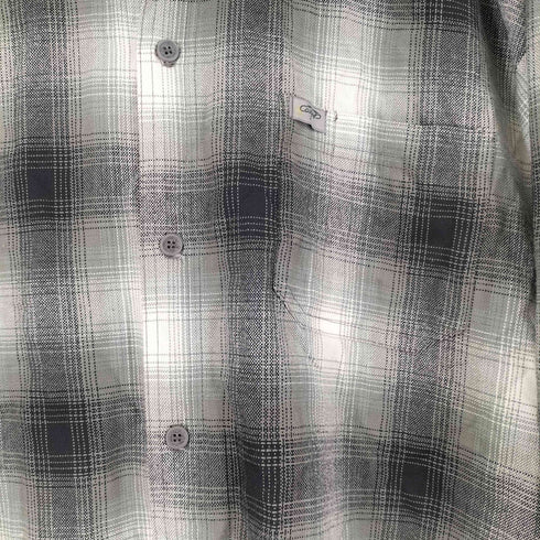 キャルトップ CALTOP L/S オンブレチェックシャツ メンズ JPN:XL