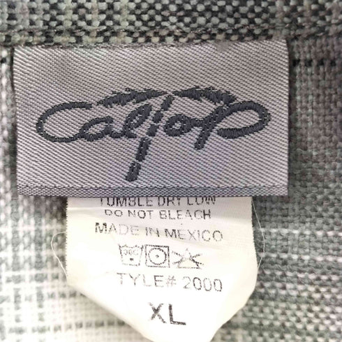 キャルトップ CALTOP L/S オンブレチェックシャツ メンズ JPN:XL