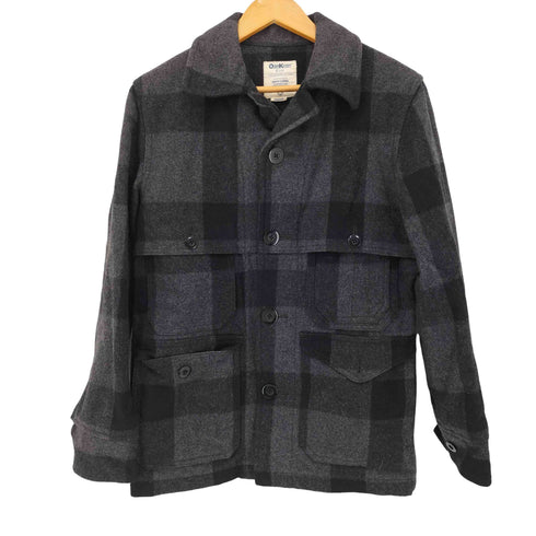 オシュコシュ OSHKOSH チェック ウールマッキーノジャケット メンズ JPN:M