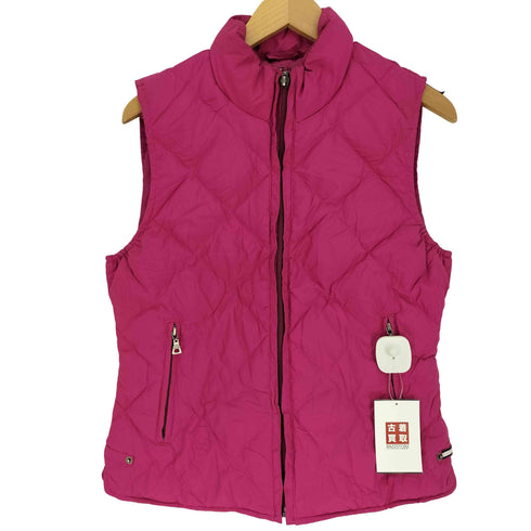 トミーヒルフィガー TOMMY HILFIGER ダイヤ キルティング キルト ジップアップ ベスト ジャケット レディース import:S