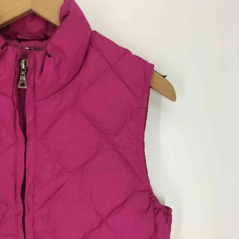 トミーヒルフィガー TOMMY HILFIGER ダイヤ キルティング キルト ジップアップ ベスト ジャケット レディース import:S