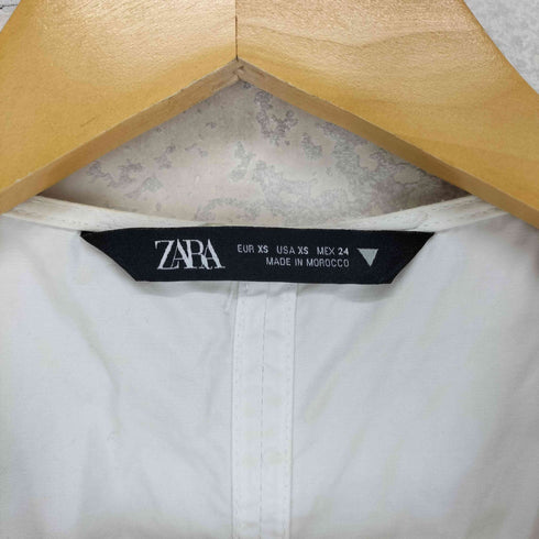 ザラ ZARA ジッパー ポプリン ワンピース レディース JPN:XS