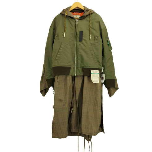 メゾンミハラヤスヒロ Maison MIHARA YASUHIRO MA-1ドッキングコート メンズ JPN:44