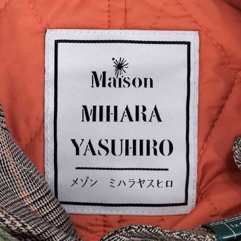 メゾンミハラヤスヒロ Maison MIHARA YASUHIRO MA-1ドッキングコート メンズ JPN:44